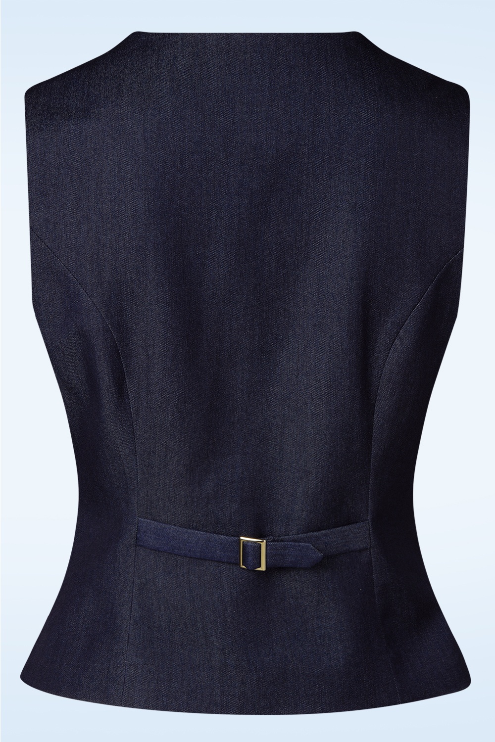 Topvintage Boutique Collection - Topvintage exclusive ~ Sylvie gilet in marineblauw 2