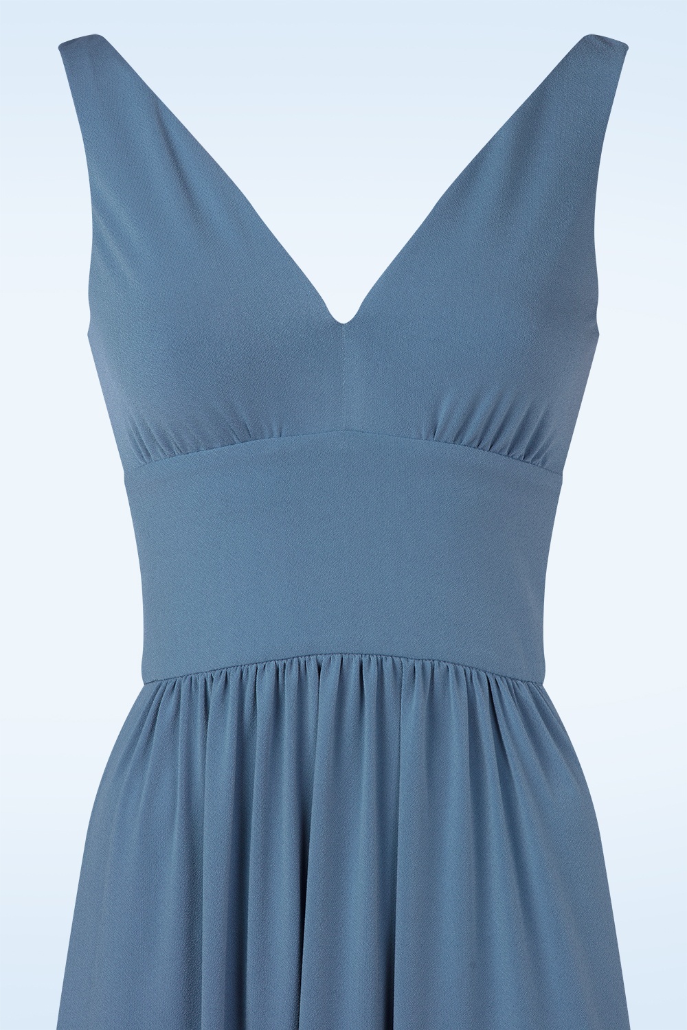 Very Cherry - Limone maxi jurk in Bluejean Didier  2