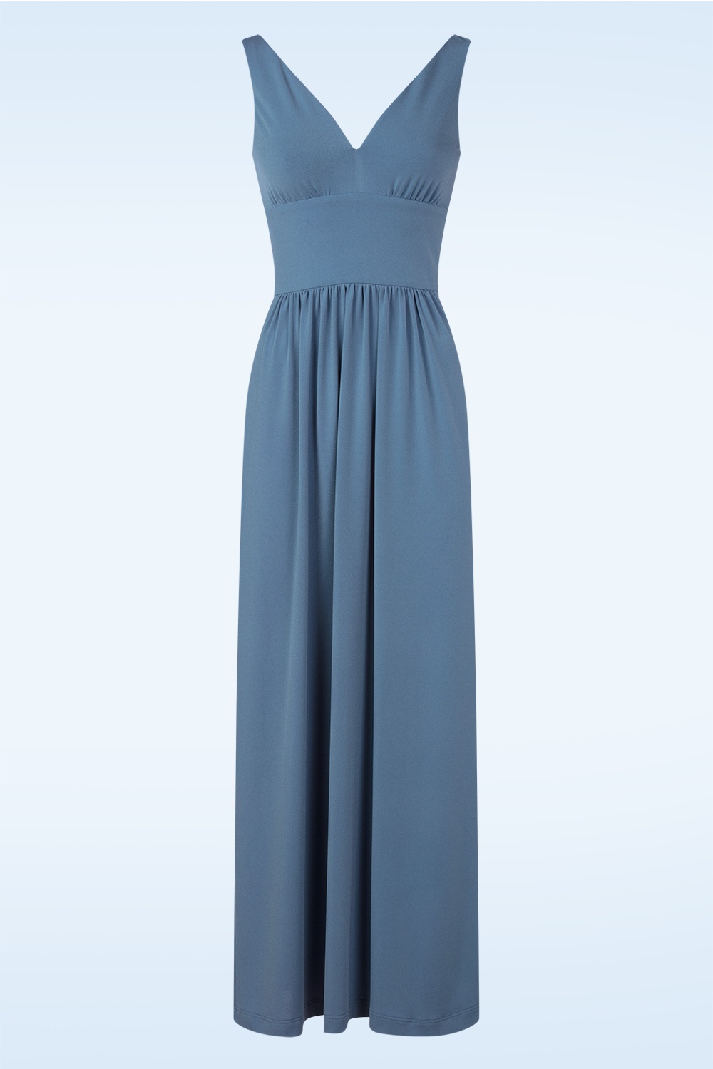 Very Cherry - Limone maxi jurk in Bluejean Didier 