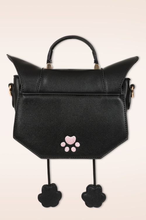 Banned Retro - Meowgical Dreams handtas in zwart 3