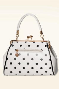 Banned Retro - Crazy Little Thing tas in blush en zwart 3