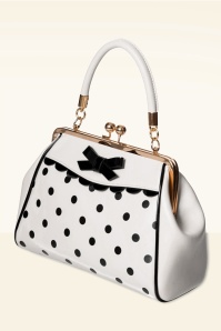 Banned Retro - Crazy Little Thing tas in blush en zwart 2
