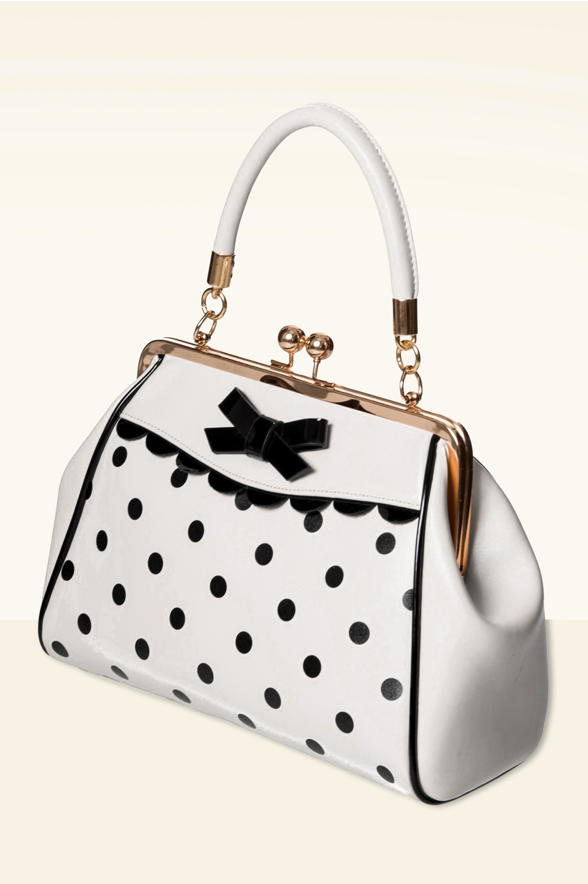 Banned Retro - Crazy Little Thing tas in blush en zwart 2