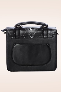 Banned Retro - Cosmic Satchel handtas in zwart 3