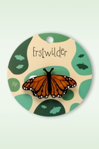 Erstwilder - Monarch Butterfly Simplified mini broche 2