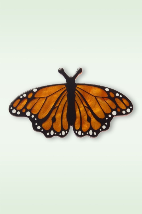 Erstwilder - Monarch Butterfly Simplified mini broche