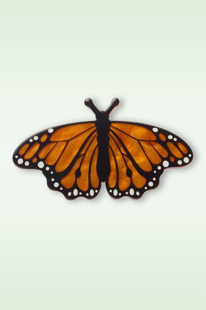 Erstwilder - Monarch Butterfly Simplified mini broche
