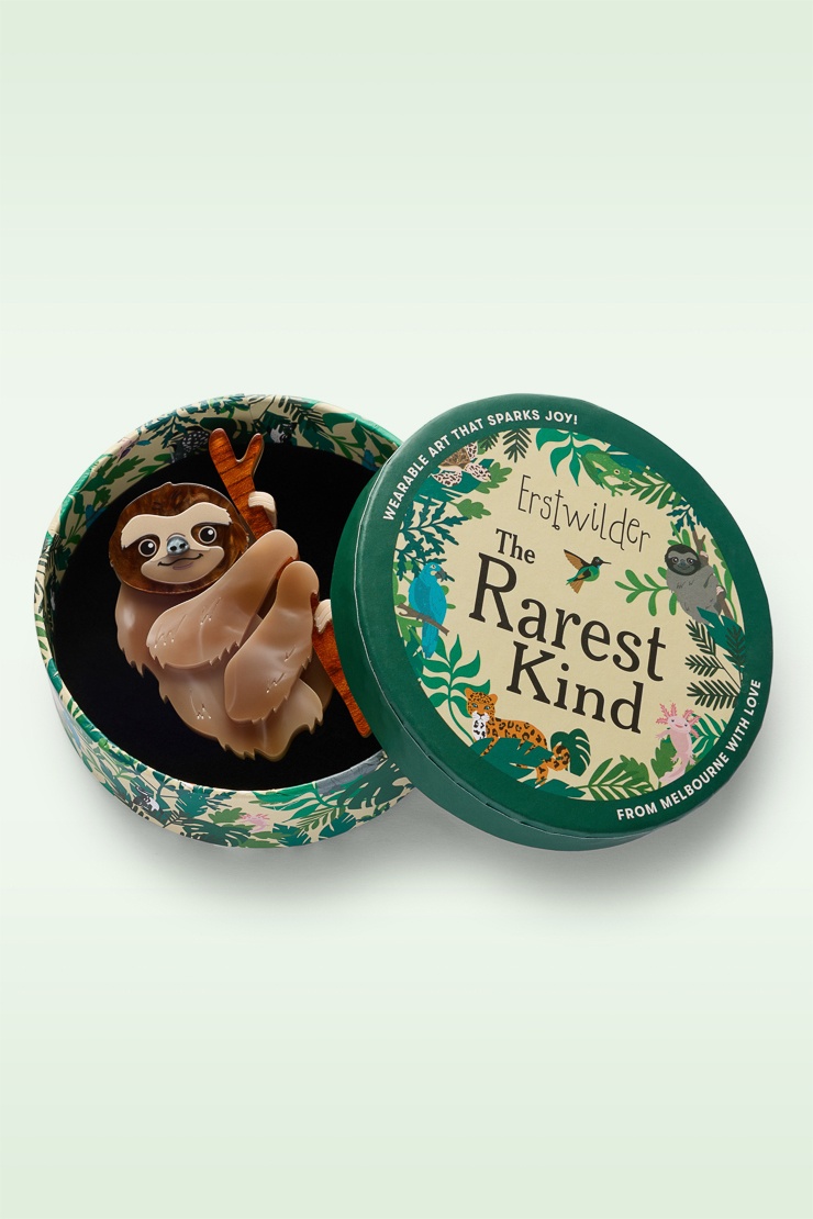 Erstwilder - Pygmy Three-Toed Sloth broche 2