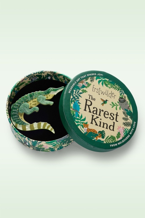 Erstwilder - Siamese Crocodile broche 2