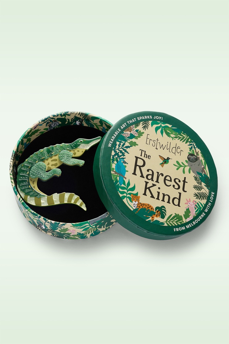 Erstwilder - Siamese Crocodile broche 2