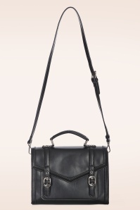 Banned Retro - Mirabelle Messenger schoudertas in zwart 2