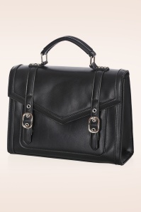 Banned Retro - Mirabelle Messenger schoudertas in zwart 3