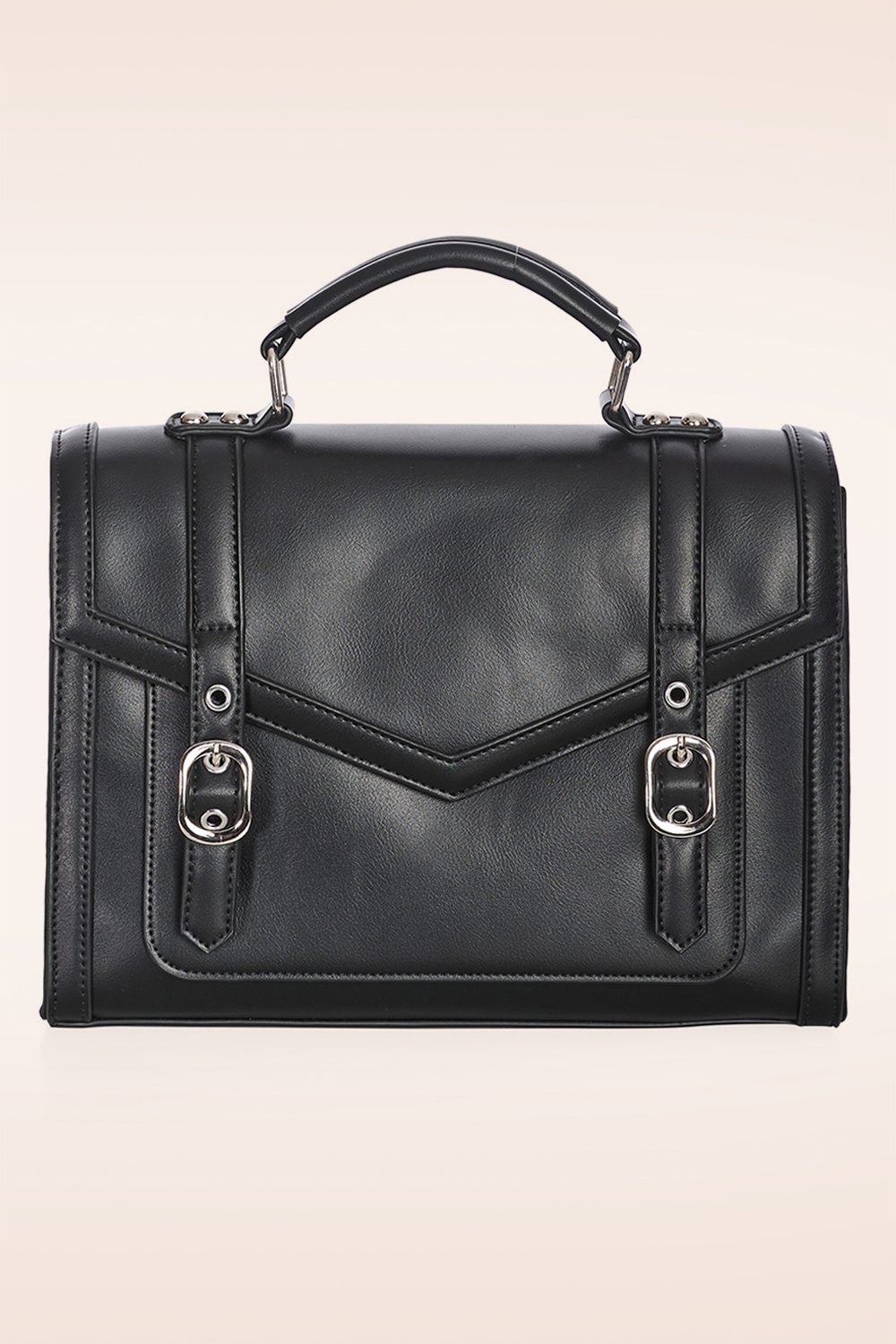 Banned Retro - Mirabelle Messenger schoudertas in zwart