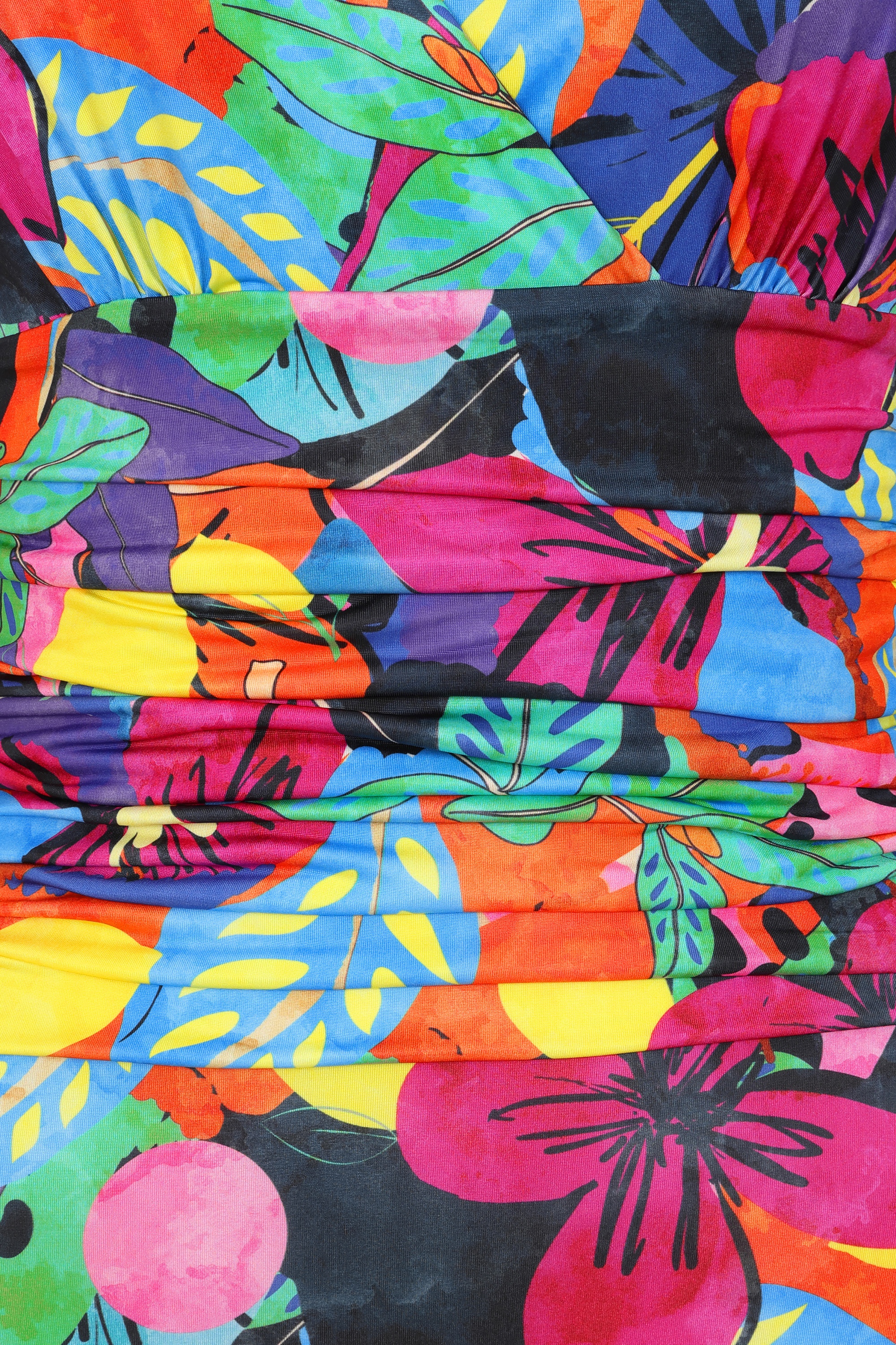 Vintage Chic for Topvintage - Topvintage exclusive ~ Grecian Tropical maxi jurk in multi 2
