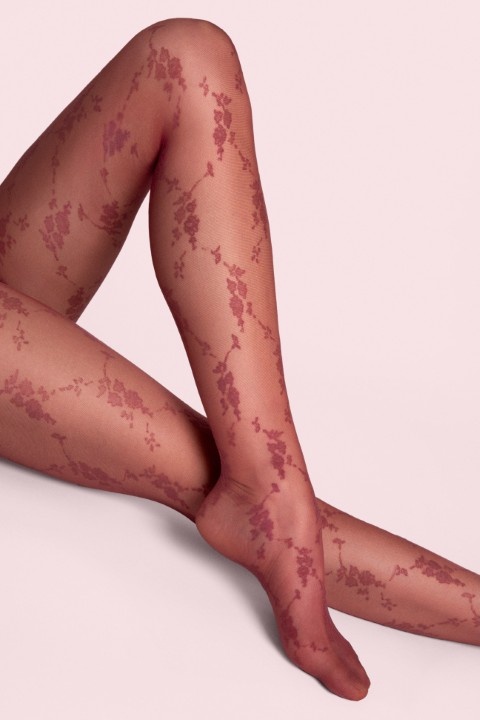 Fiorella - Rosalia panty in bordeaux