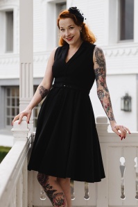 Glamour Bunny - De Yade Swing Jurk in Zwart 6