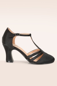 Banned Retro - Rosewood Charm pumps in zwart