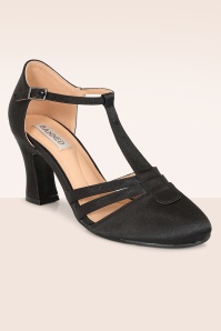 Banned Retro - Rosewood Charm pumps in zwart 2