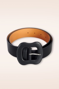 Banned Retro - Rosa-Lee riem in zwart