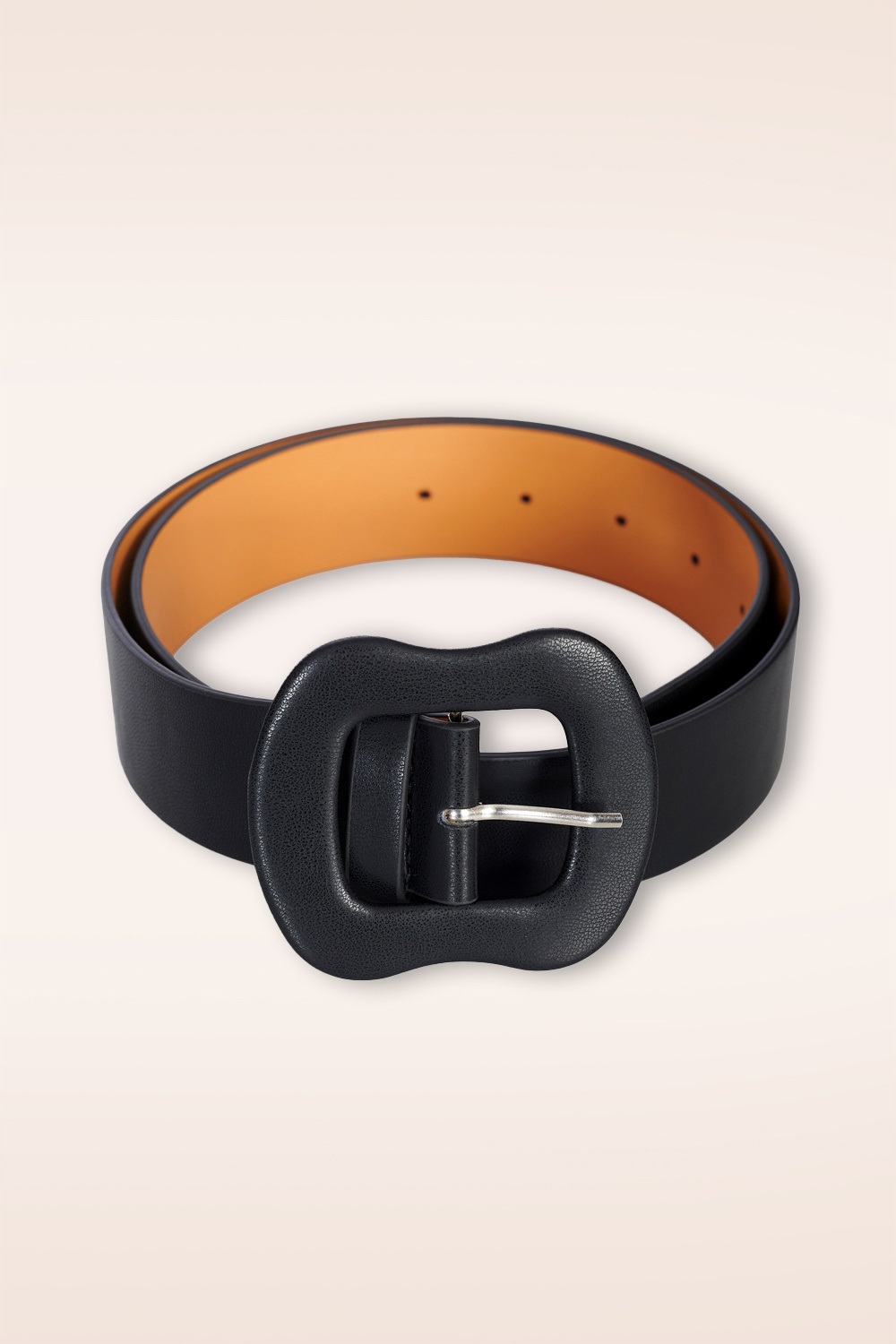 Banned Retro - Rosa-Lee riem in zwart