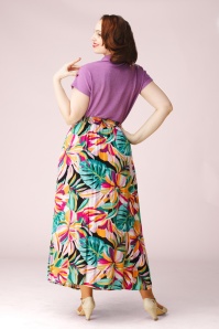 Surkana - Wendy wijde overslag rok in multi 4