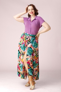 Surkana - Wendy wijde overslag rok in multi