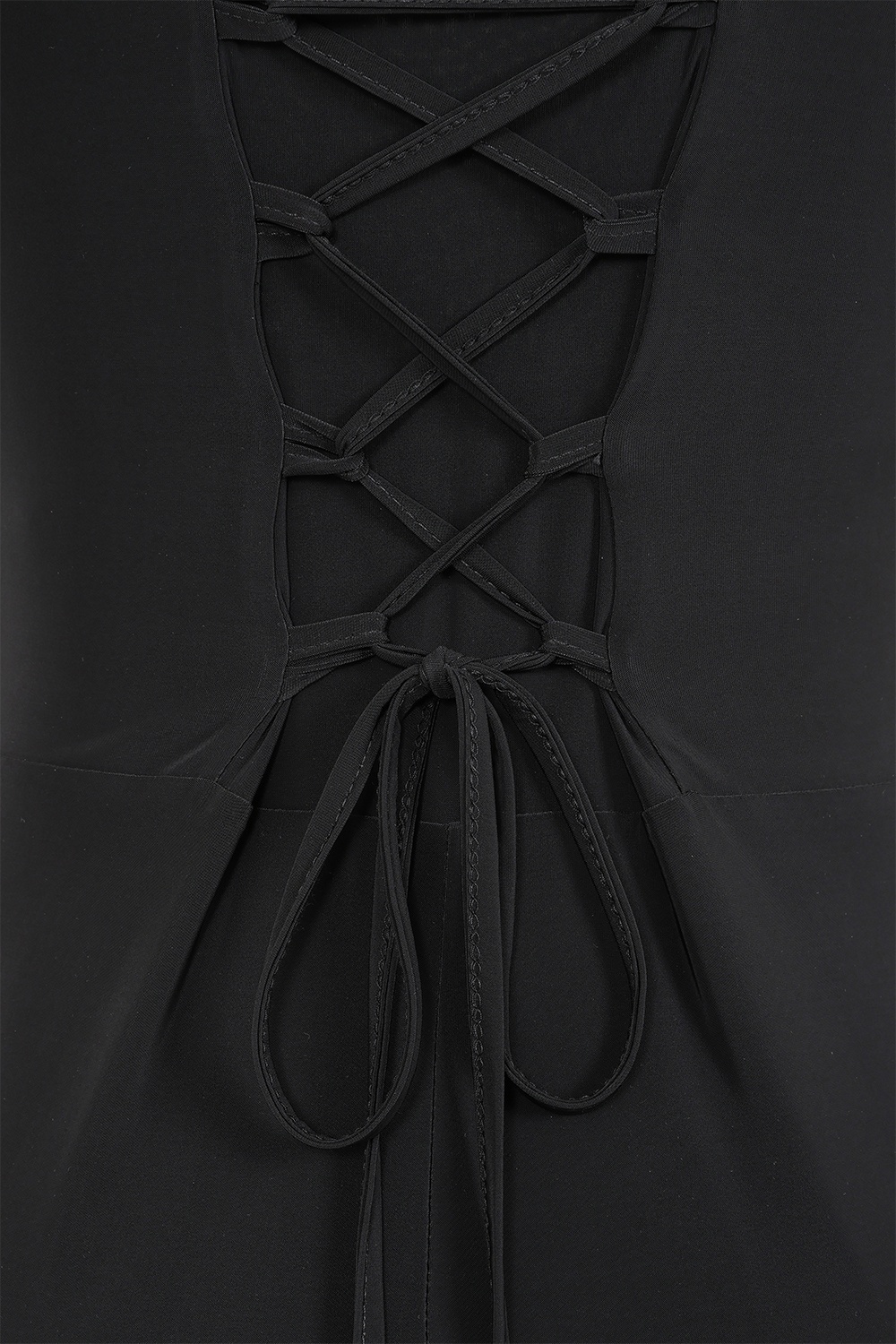 Vintage Chic for Topvintage - Topvintage exclusive ~ Margot Midnight pencil jurk in zwart 3