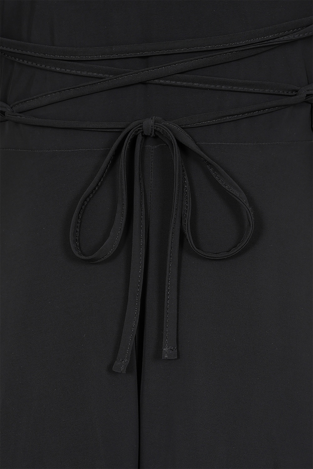 Vintage Chic for Topvintage - Topvintage exclusive ~ Cassie Slinky Ballerina swing jurk in zwart 3