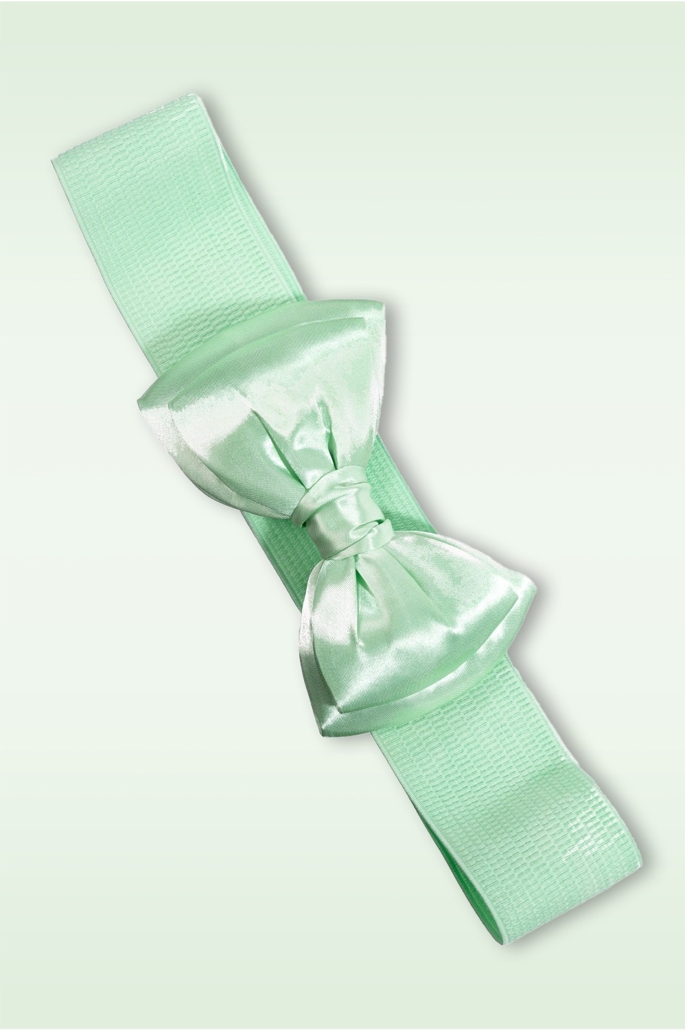 Banned Retro - Bella Bow riem in mint