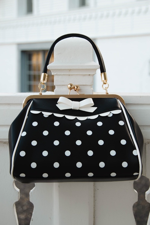 Banned Retro - Crazy Little Thing tas in zwart