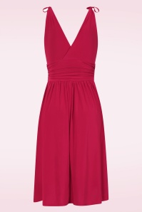 Vintage Chic for Topvintage - Topvintage Exclusive ~ Grecian jurk in rood 2