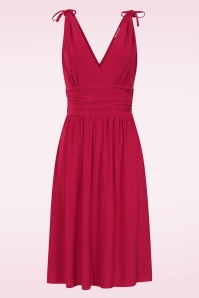 Vintage Chic for Topvintage - Topvintage Exclusive ~ Grecian jurk in rood