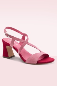 Tamaris - Saraya sandaaltjes in roze combi 2