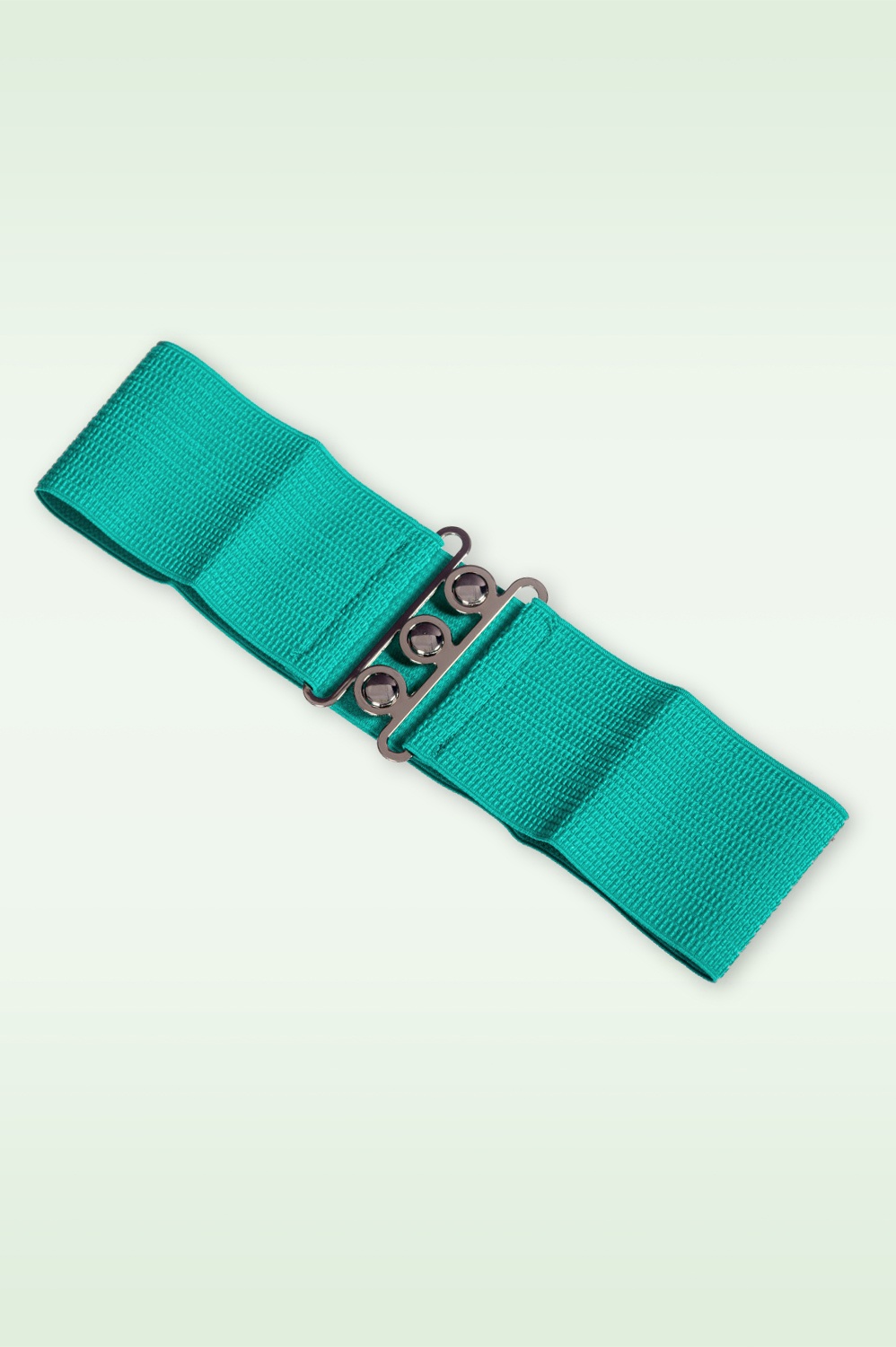 Banned Retro - Lauren Vintage stretcht riem in aqua