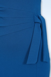 Vintage Chic for Topvintage - Topvintage exclusive ~ Victoria pencil jurk in koningsblauw 2