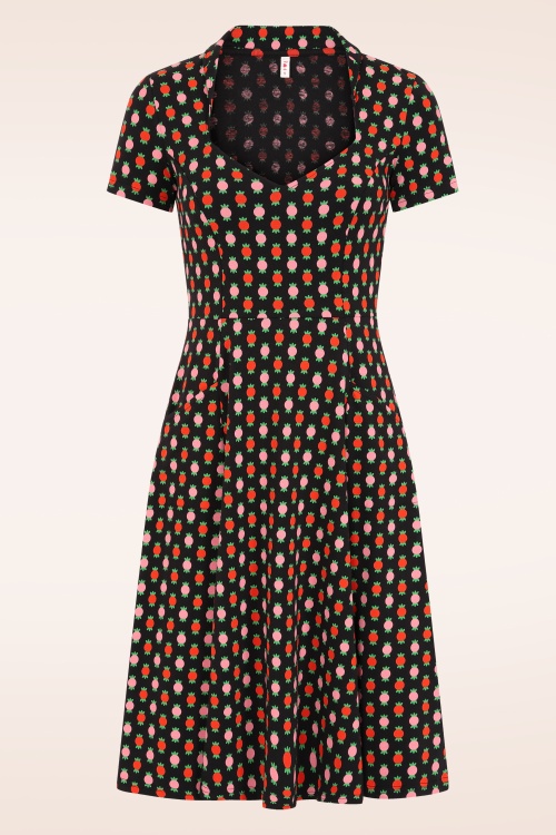 Blutsgeschwister - Gracious Allure jurk in sweet fruit memories 2