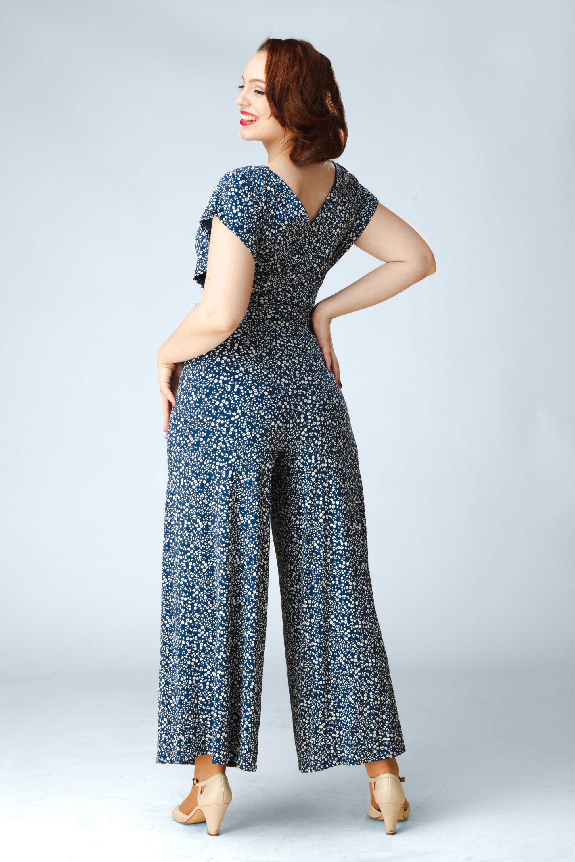 Blutsgeschwister - Wonder of Wisdom jumpsuit in sparkling spectacle blauw 3