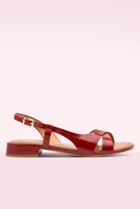 Tamaris - Ripe Shine sandalen in kersenrood