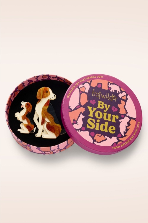 Erstwilder - Paw by Paw broche set 2