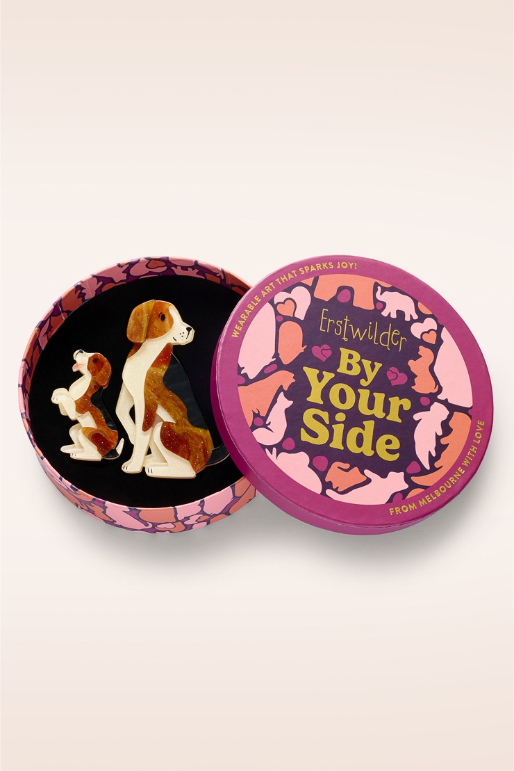 Erstwilder - Paw by Paw broche set 2