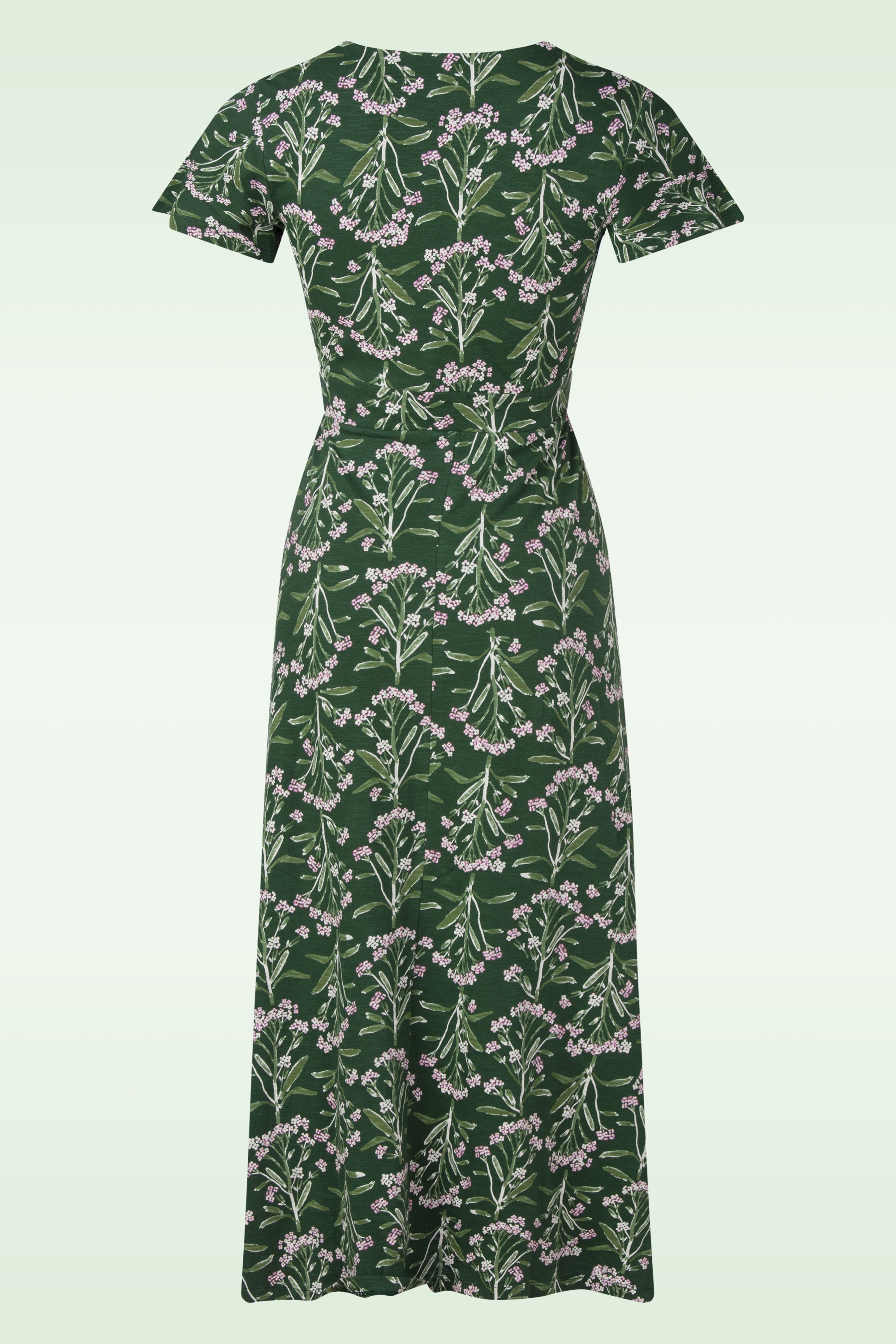 Seasalt - Chateaux Cotton midaxi jurk in yarrow study treetop 3