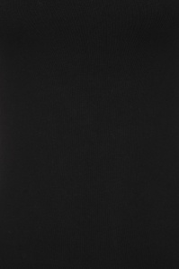 Vintage Chic for Topvintage - Topvintage exclusive ~ Aurora Diamond Neck top in zwart 2