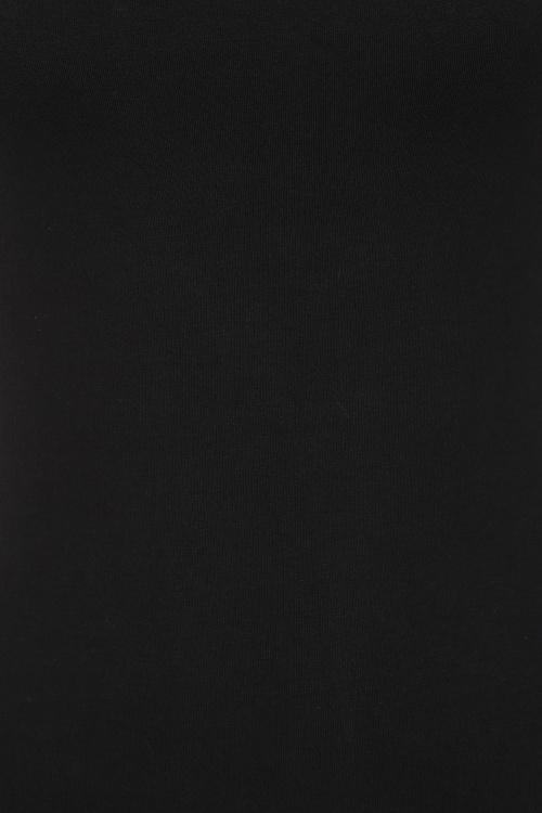 Vintage Chic for Topvintage - Topvintage exclusive ~ Aurora Diamond Neck top in zwart 2