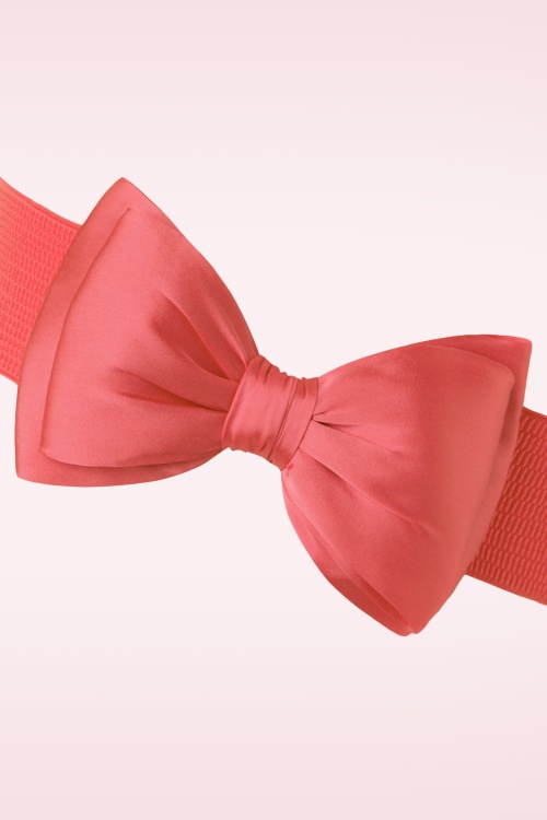 Banned Retro - Bella strikriem in koraal 2