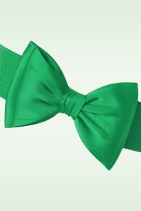 Banned Retro - Wow to the Bow riem in groen 2