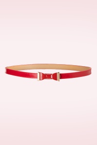 Banned Retro - Summer Love strikriem in rood
