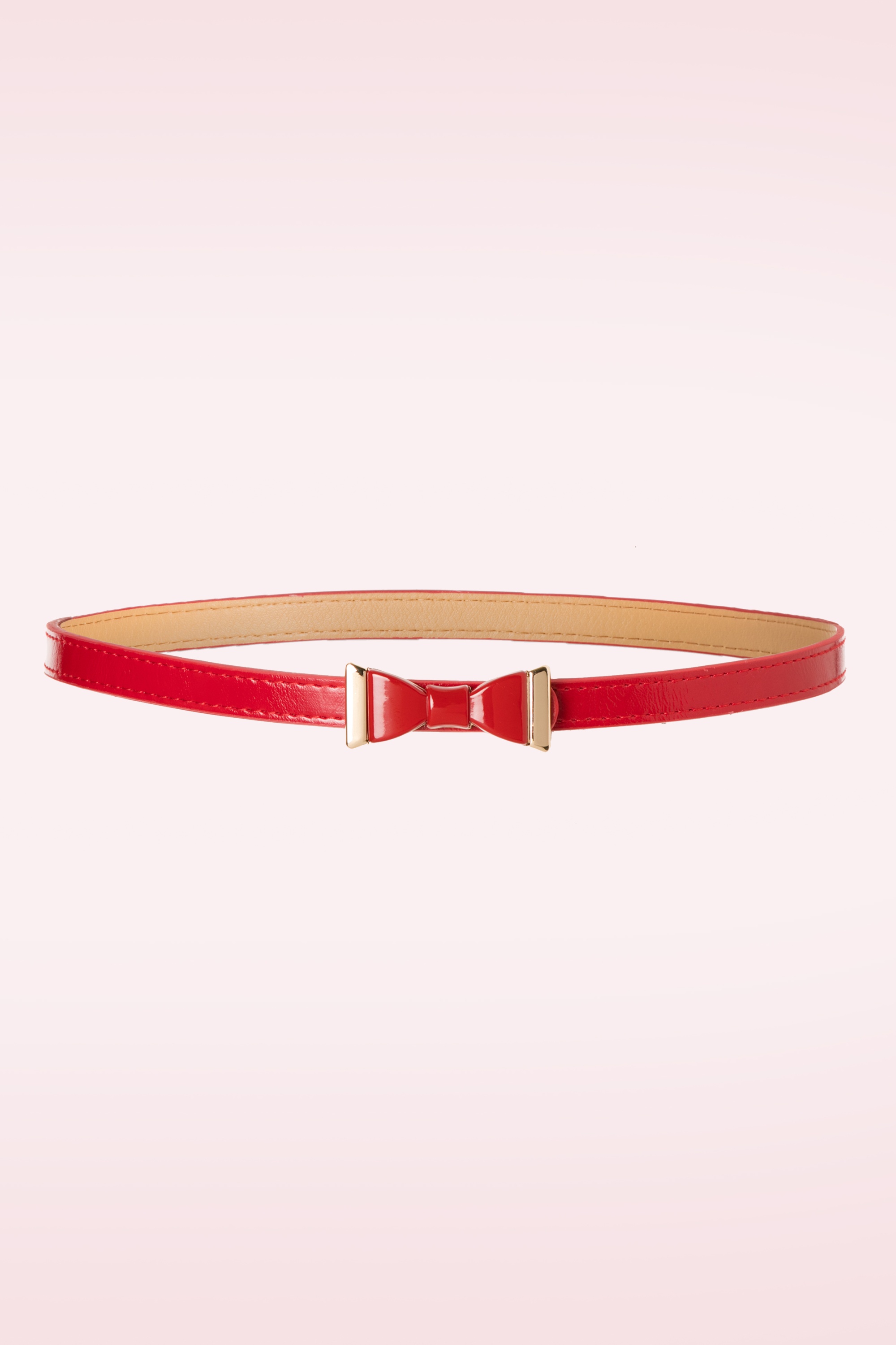 Banned Retro - Summer Love strikriem in rood