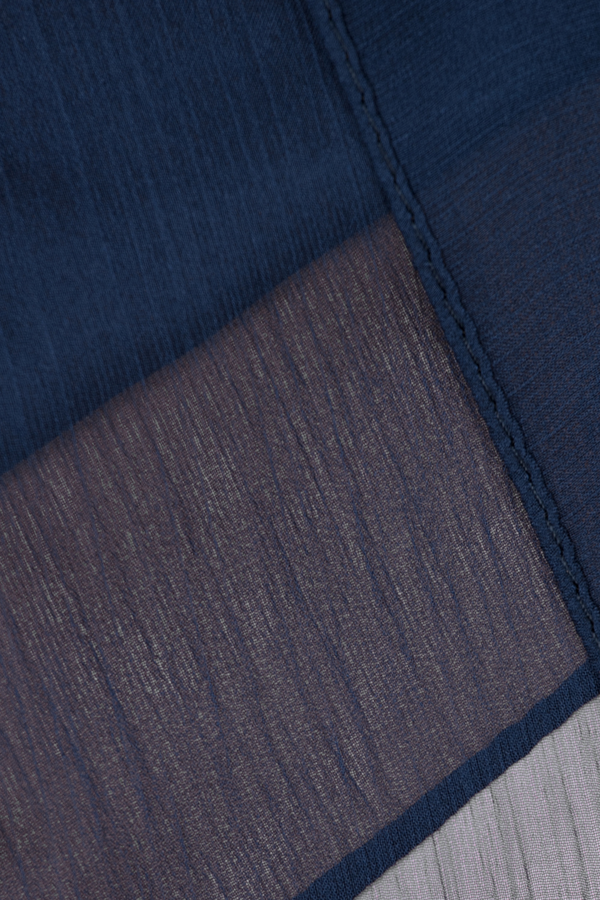 Banned Retro - Anna haarsjaal in marineblauw 3