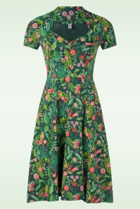 Blutsgeschwister - Gracious Allure jurk in happy summer memories