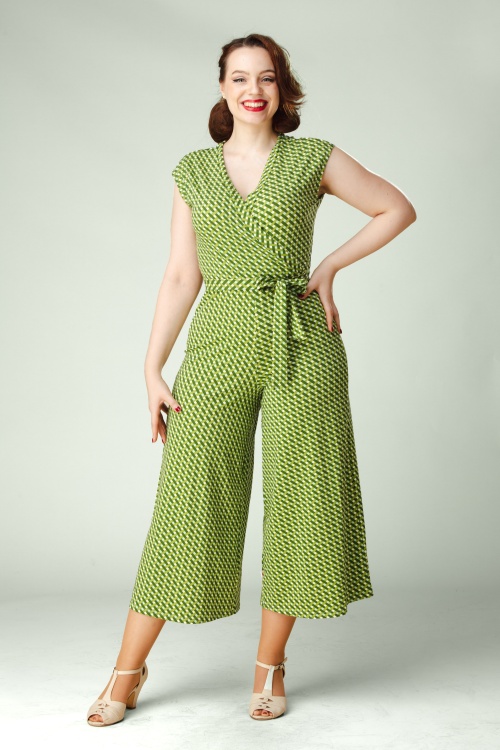 Blutsgeschwister - Hello Fritjes culotte jumpsuit in Golden Canopy